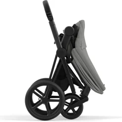 Cybex Priam4 compleet Matt Black frame Mirage Grey