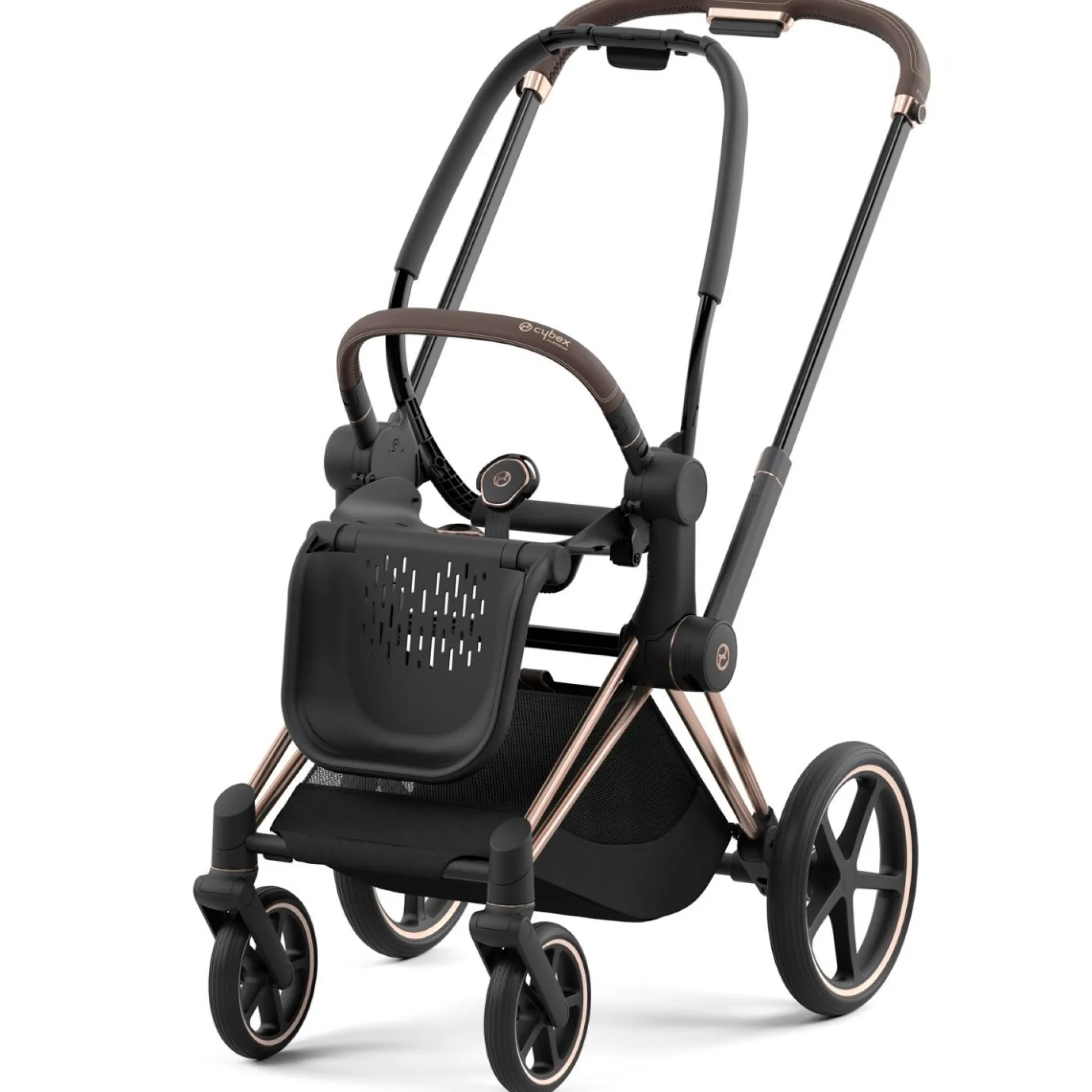 Cybex Priam4 compleet Rosegold Leaf Green