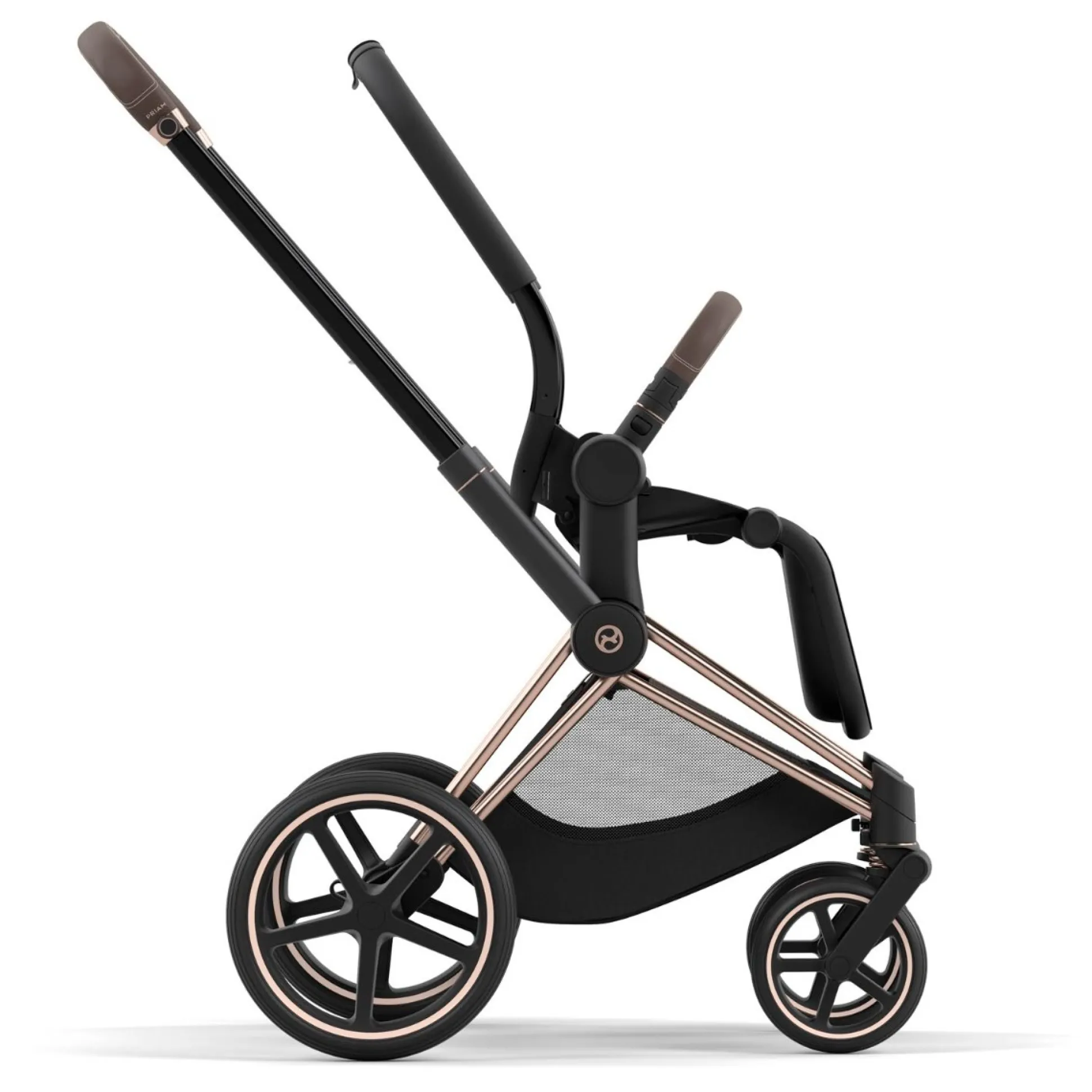 Cybex Priam4 compleet Rosegold Leaf Green