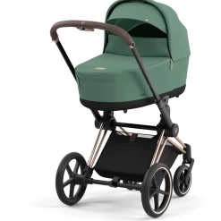 Cybex Priam4 compleet Rosegold Leaf Green
