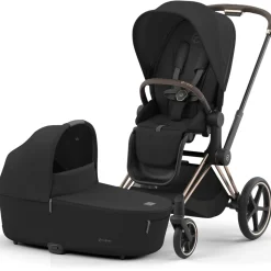 Cybex Priam4 compleet Rosegold Sepia Black