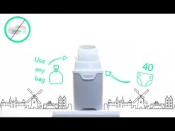 DiaperChamp ONE luieremmer grijs