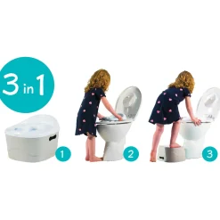 Diaperchamp Potty 3-in-1 grijs