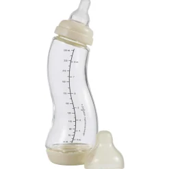 Difrax Anti-Colic S-babyfles glas wit