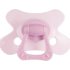 Difrax fopspeen dental 12+ maanden Coral Pink