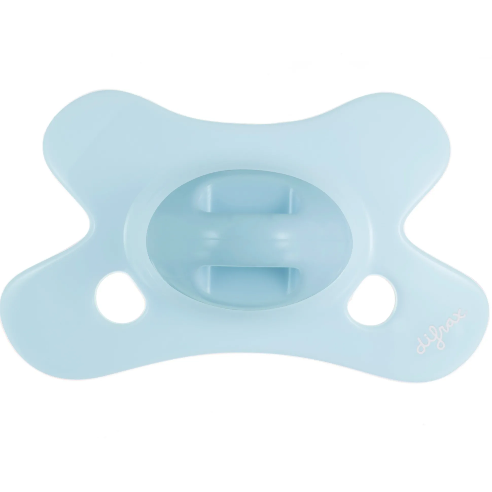 Difrax fopspeen dental 0-6 maanden Light Blue