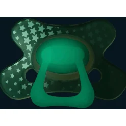 Difrax fopspeen glow in the dark 6 maanden Onbekend