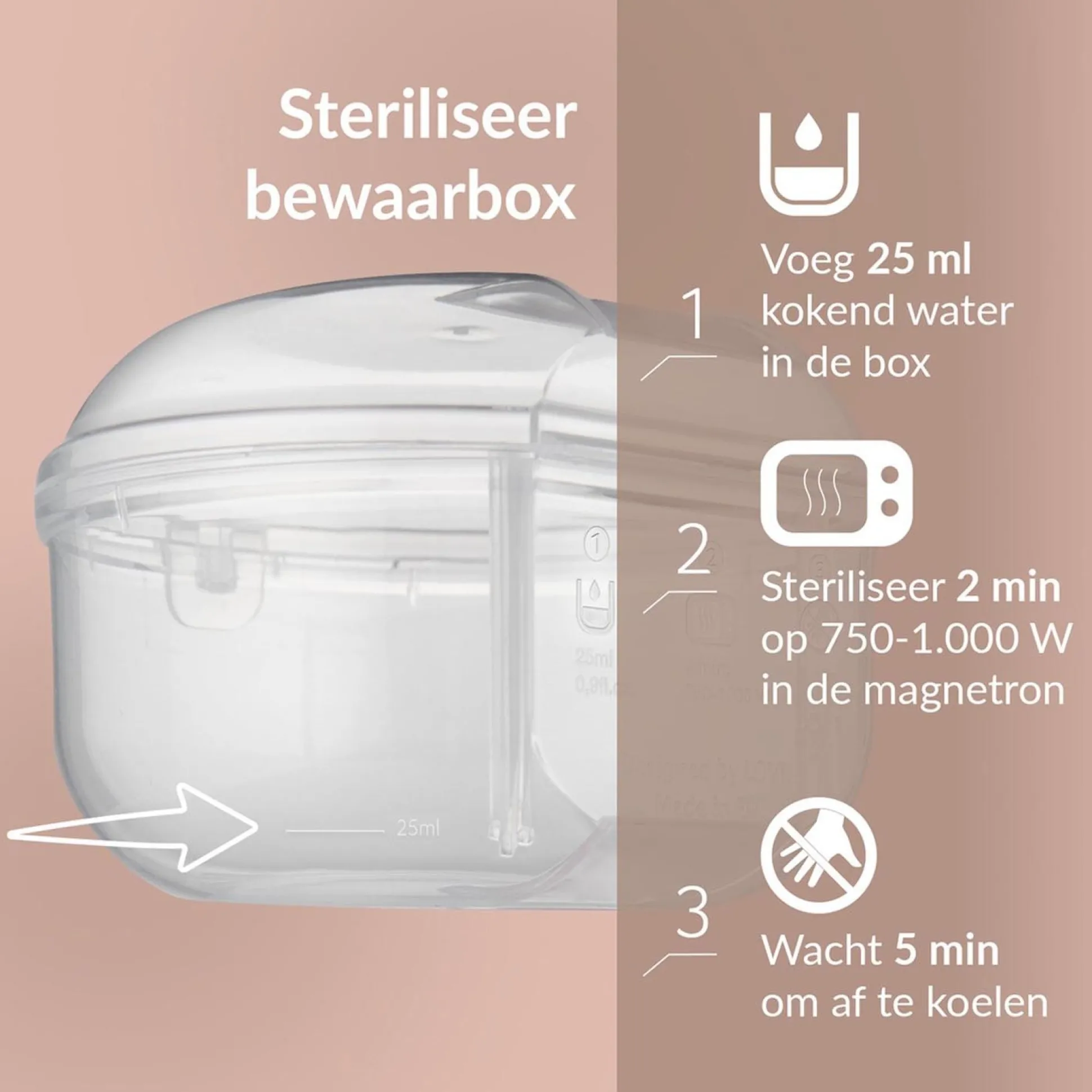 Difrax fopspeen LOVI 0-6 maanden Beigebrown