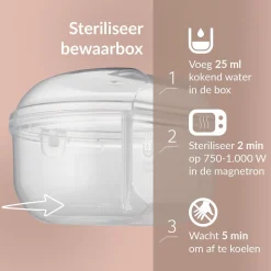 Difrax fopspeen LOVI 0-6 maanden Ecru