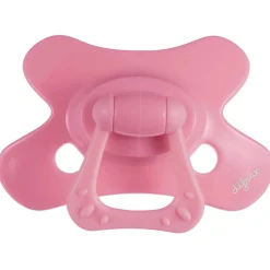 Difrax fopspeen Natural Pure 12+ maanden Pink