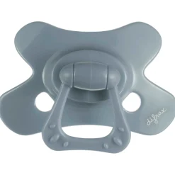 Difrax fopspeen Pure 6+ mnd Stonegrey