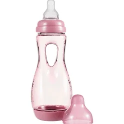 Difrax handgreep fles 240ml roze