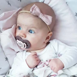 Difrax Lovi Fopspeen 0-3M Harmony Pink