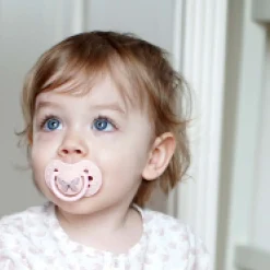 Difrax LOVI Fopspeen 18+M Harmony Pink