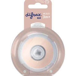 Difrax LOVI Mammafeel flessenspeen S 3+ roze