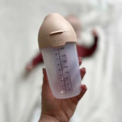 Difrax LOVI Mammafeel fles 250 ml roze