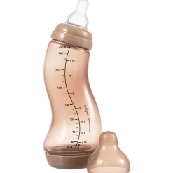 Difrax S-fles Anti-colic - natural 250ml bruin
