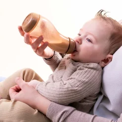 Difrax S-fles Anti-colic - natural 250ml bruin