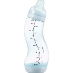 Difrax S-fles Anti-colic - natural 250ml blauw