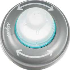 Difrax S-fles Natural 1-2-3 doseerfles 250ml grijs