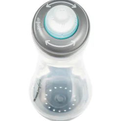 Difrax S-fles Natural 1-2-3 doseerfles 250ml grijs