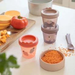 Done By Deer Bewaarbakjes 3-pack roze