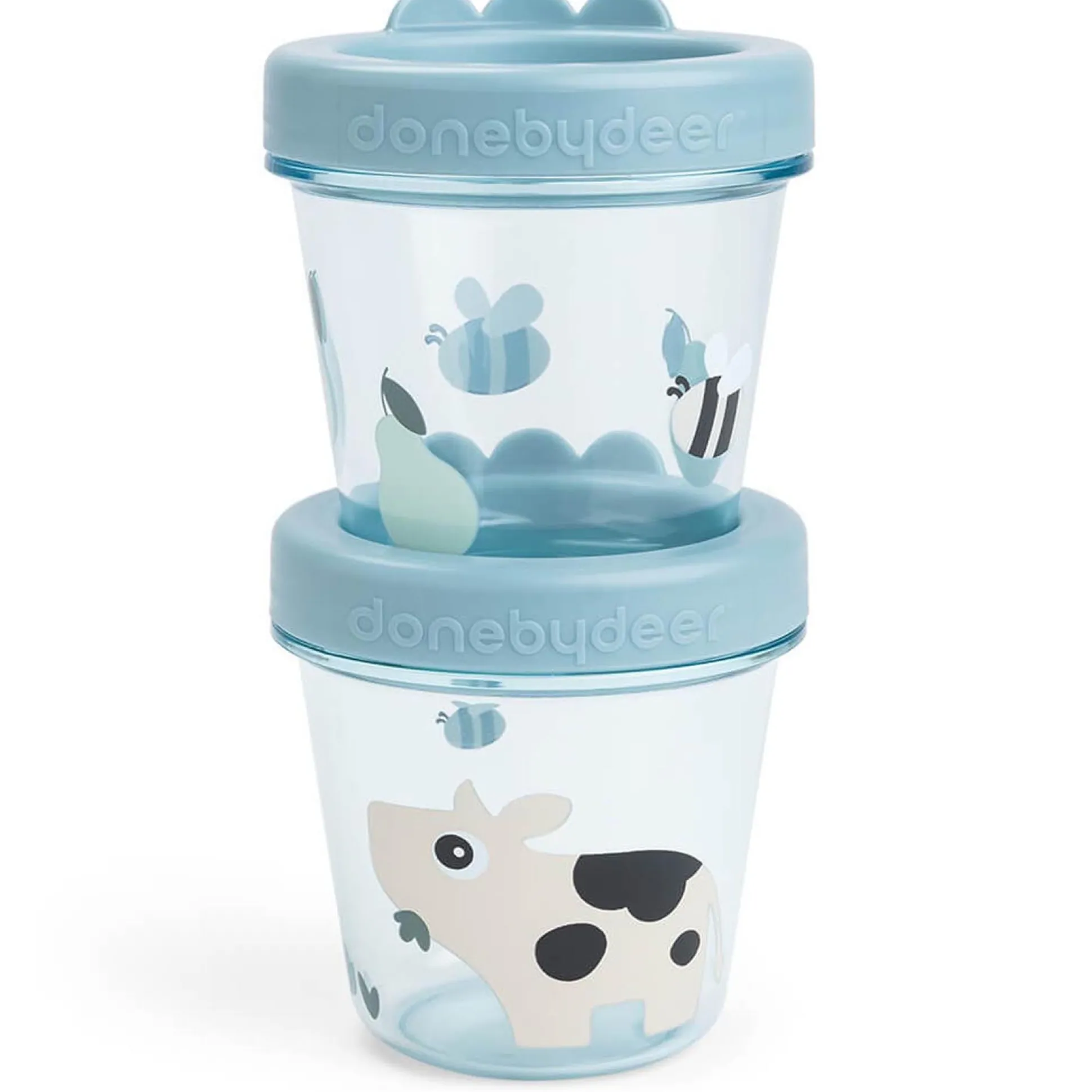 Done by Deer bewaarbakjes 2 stuks blauw