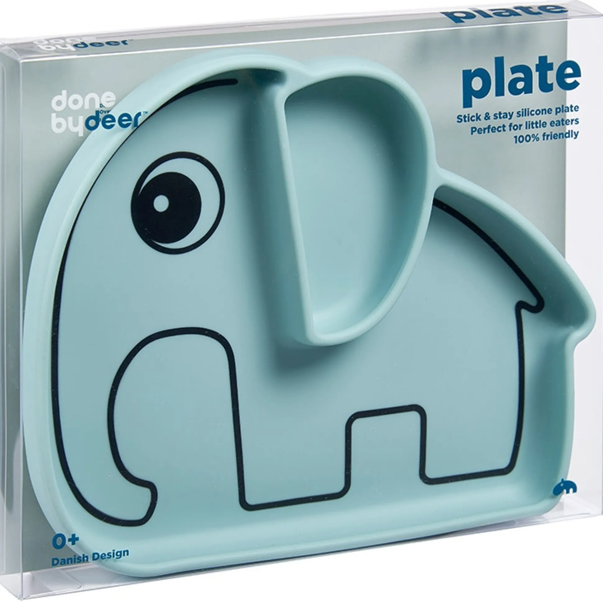 Done By Deer Bord Elphee silic blauw