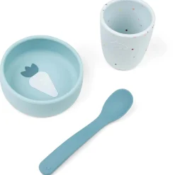 Done By Deer First Meal Eetset blauw