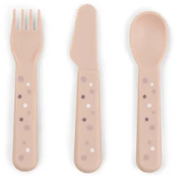 Done By Deer Foodie Bestekset roze