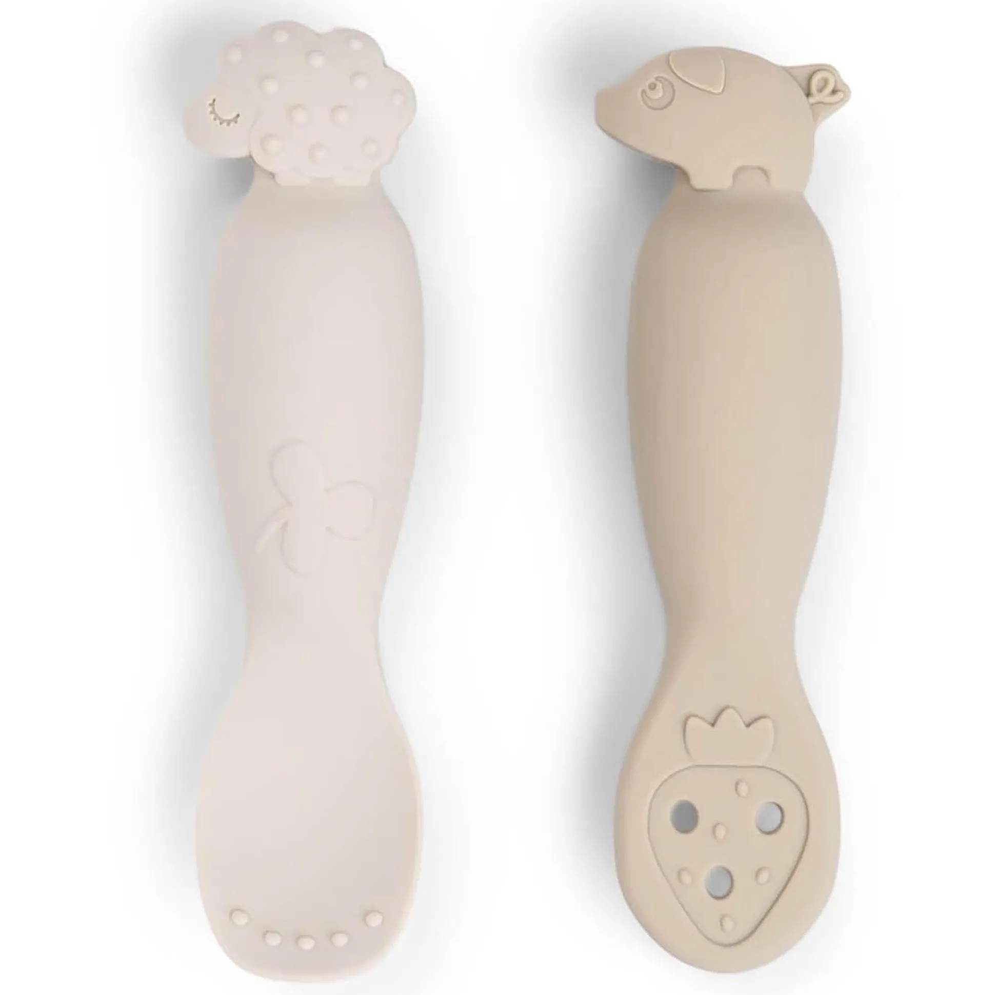 Done by Deer oefenlepels Tiny Farm beige