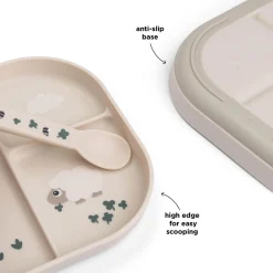 Done by Deer vakjes bord beige