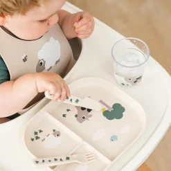 Done by Deer vakjes bord beige