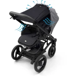 Dooky cover zonnescherm Black