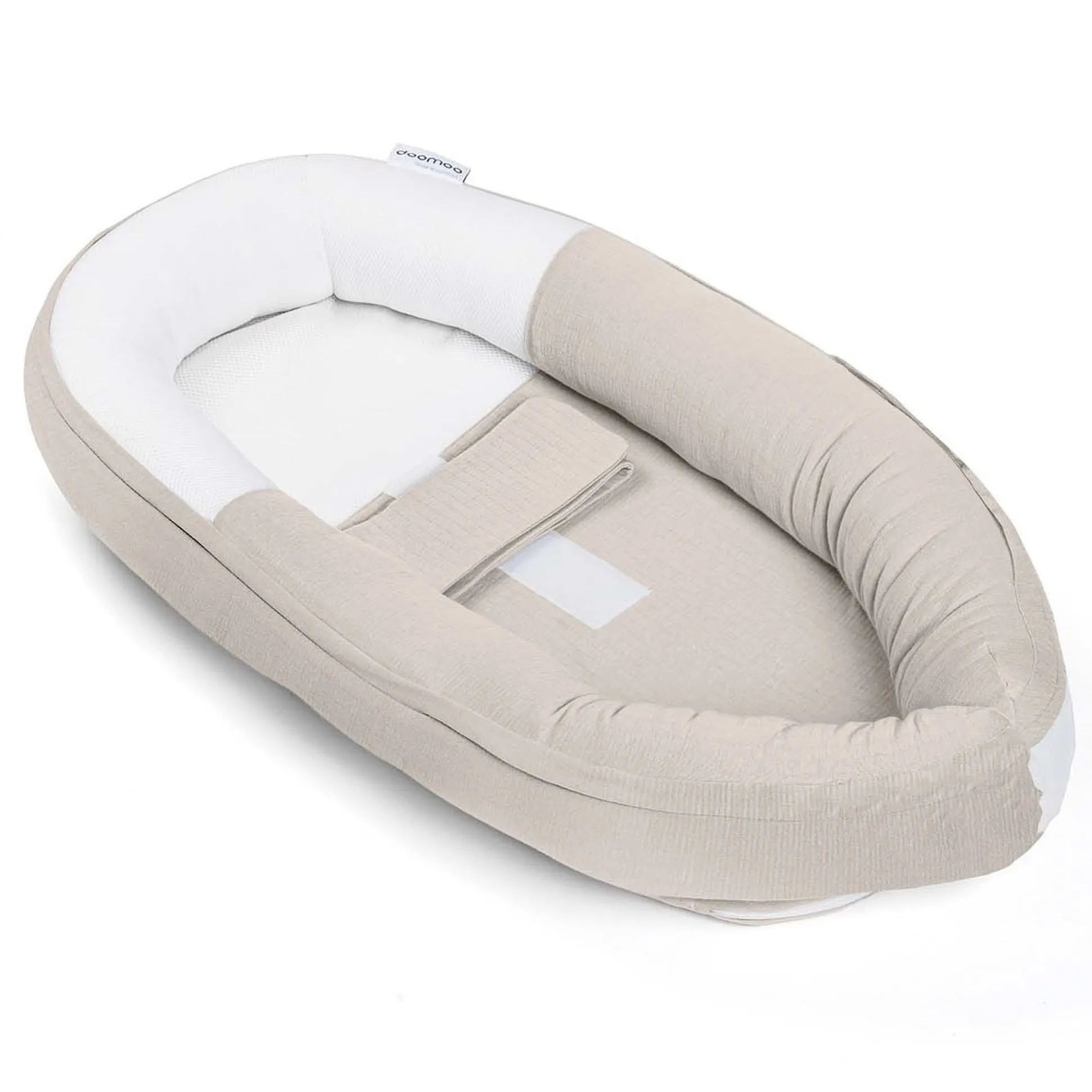 Doomoo cocoon babynestje Sandbrown