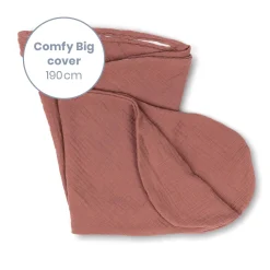 Doomoo Comfy Big cover Tetra rood