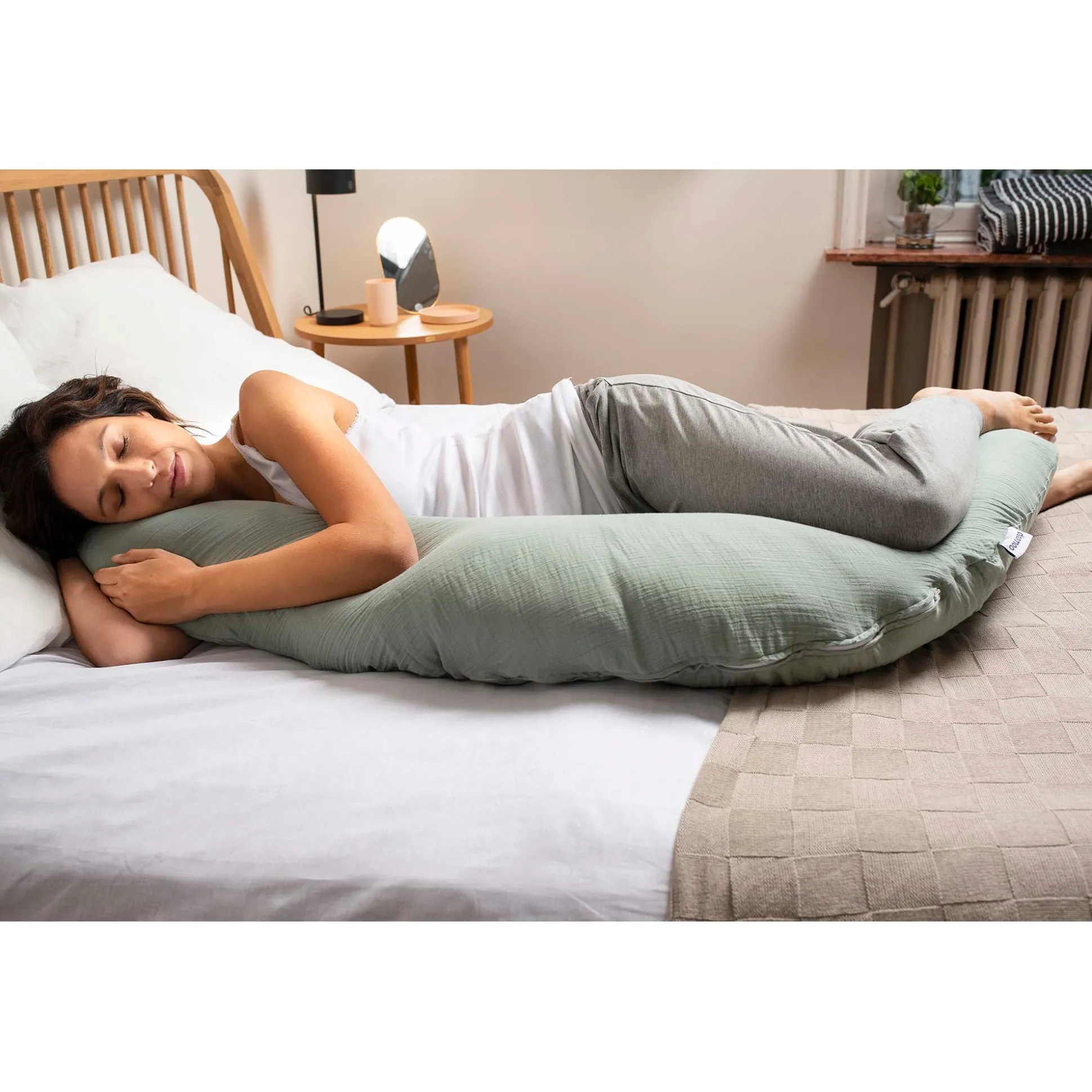 Doomoo Comfy big kussen Tetra groen