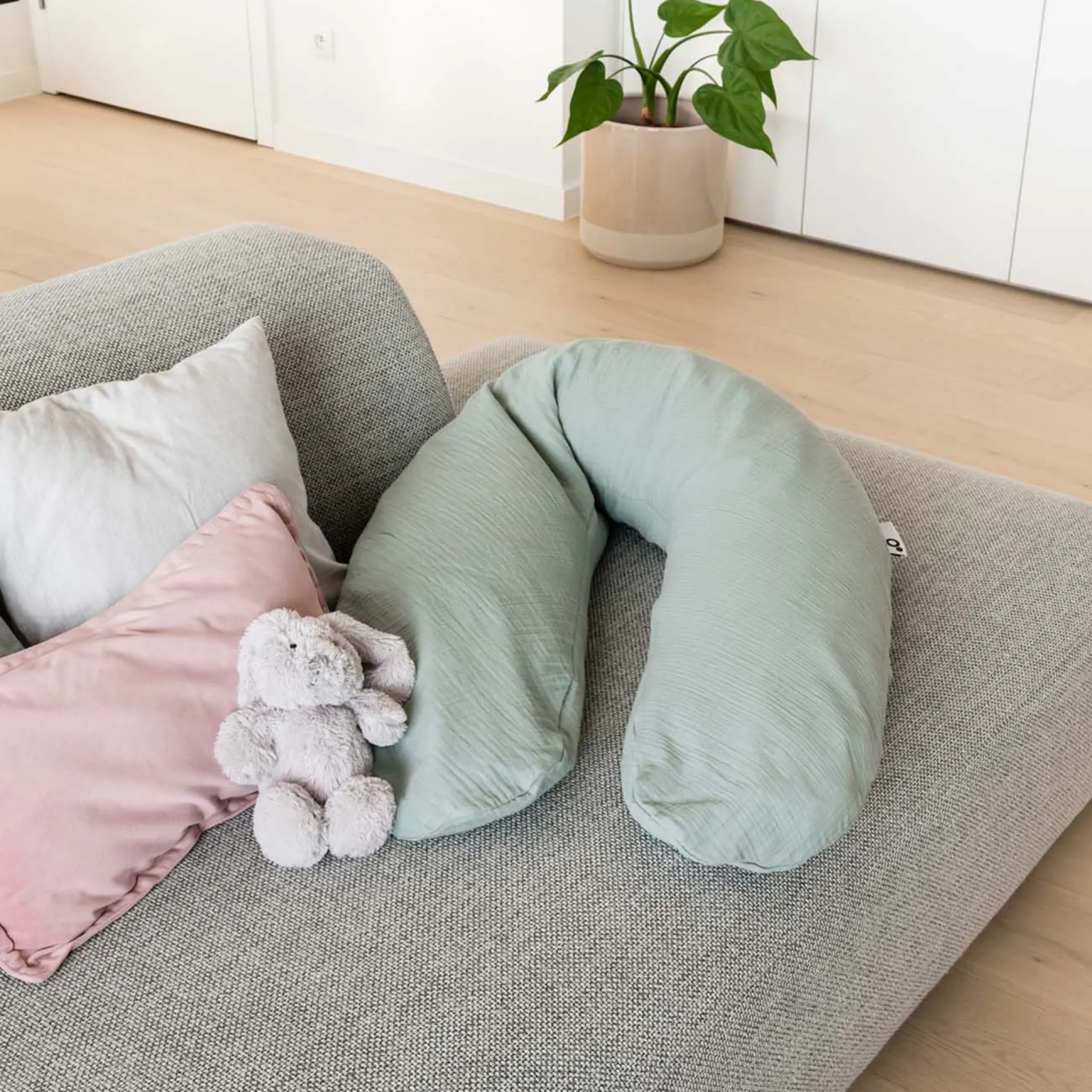 Doomoo Comfy big kussen Tetra groen