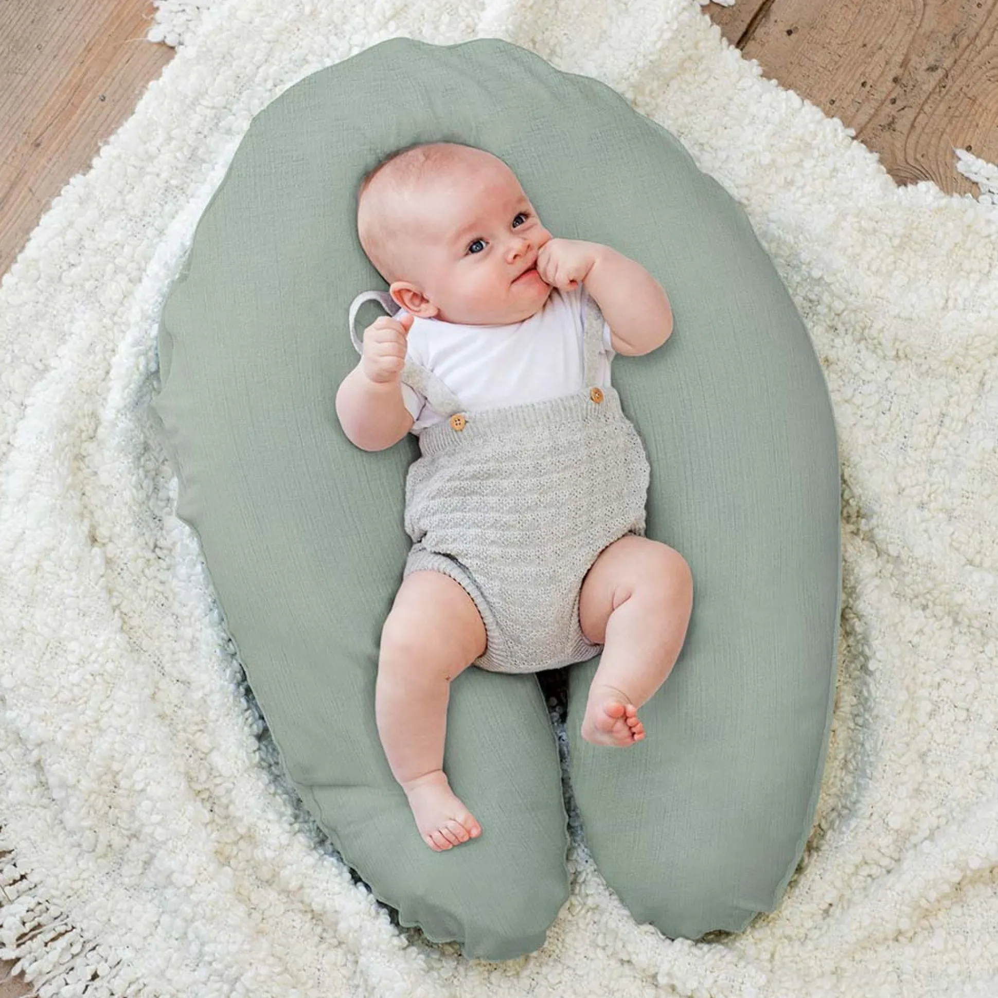 Doomoo Comfy big kussen Tetra groen