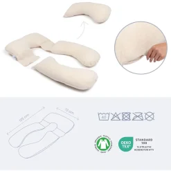 Doomoo zwangerschapskussen Maxxy beige