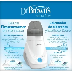 Dr. Brown's Deluxe Fleswarmer en sterilisator