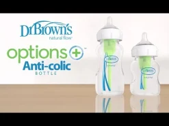 Dr. Brown's Options+ Brede halsfles 150ml transparant
