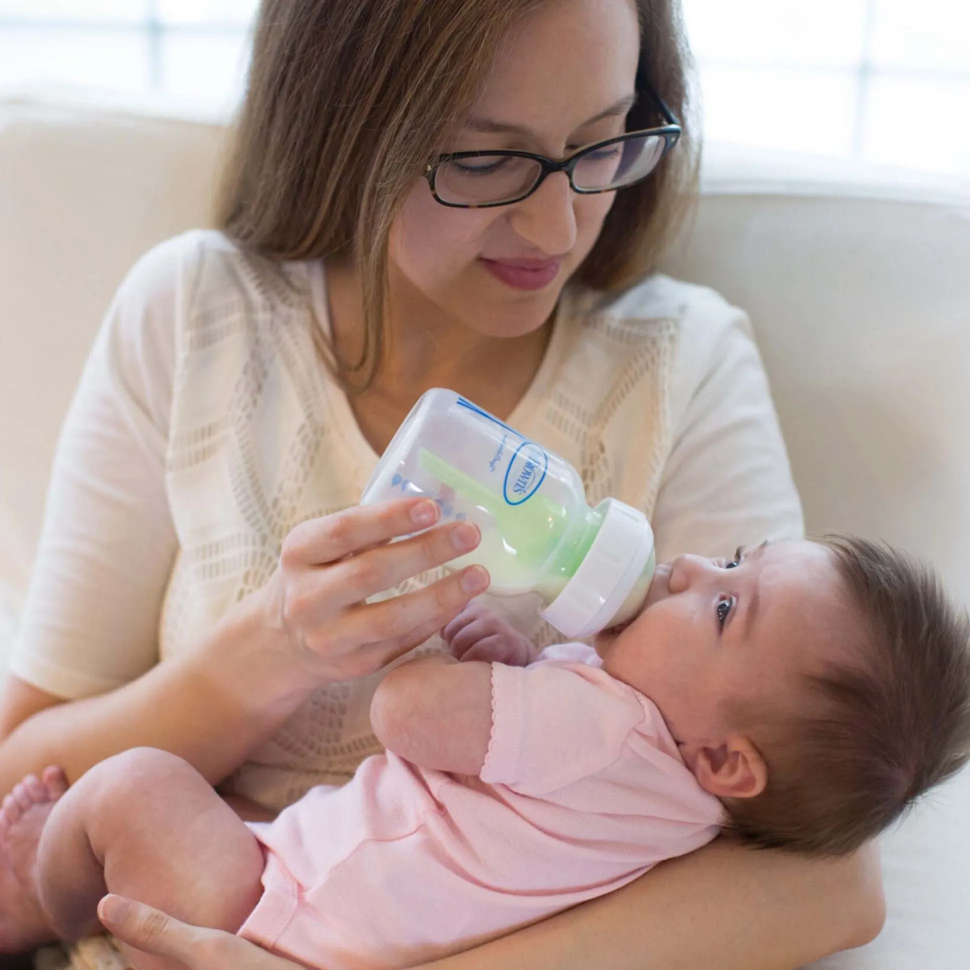 Dr. Brown's Options+ Brede halsfles 150ml transparant