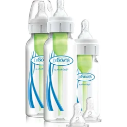 Dr. Brown's Options+ startpakket Standaard Halsfles. wit