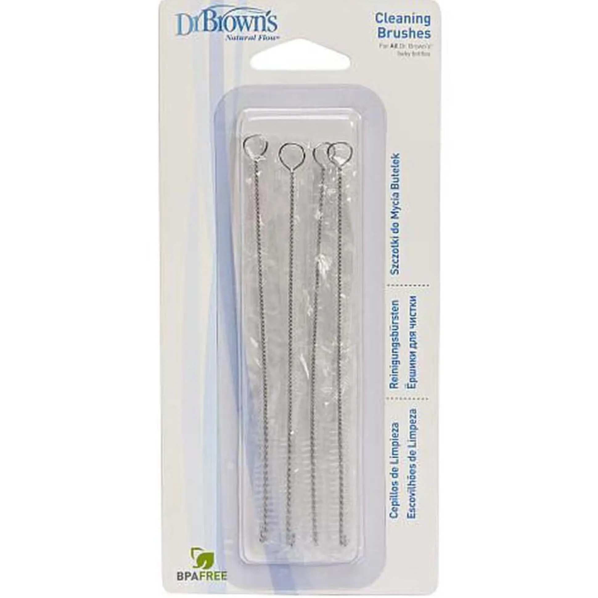 Dr. Brown's reinigingsborsteltjes wit