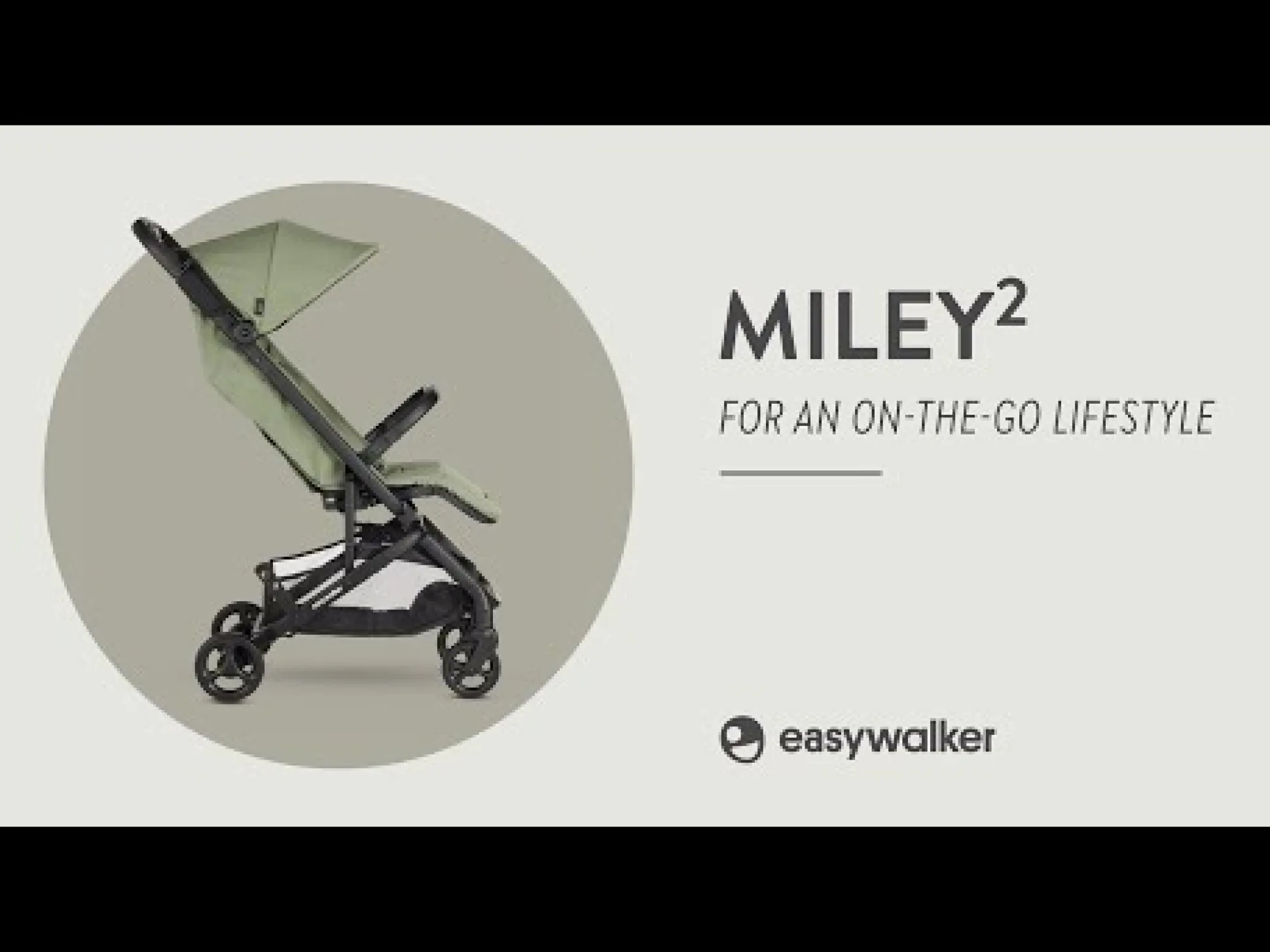 Easywalker Miley2 buggy Shadow Black