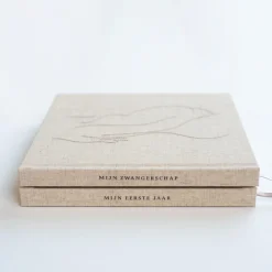 Eerste jaar invulboek Beigebrown