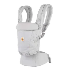 Ergobaby Adapt Soft Touch Cotton draagzak Pearl Grey