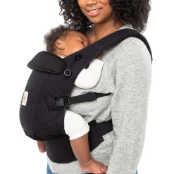 Ergobaby Adapt Soft Touch Cotton draagzak Onyx Black