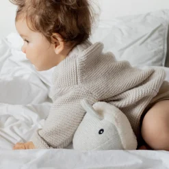 Flow Amsterdam hartslagknuffel Moby grijs